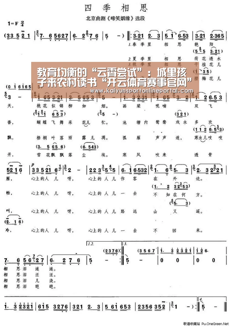 教育均衡的“云霄尝试”:城里孩子来农村读书“开云体育赛事官网”(图1) KAIYUN首页